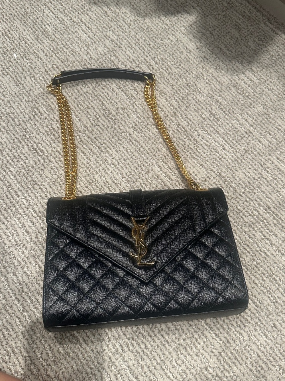 Saint Laurent Medium Cassandra Quilted Leather Bag